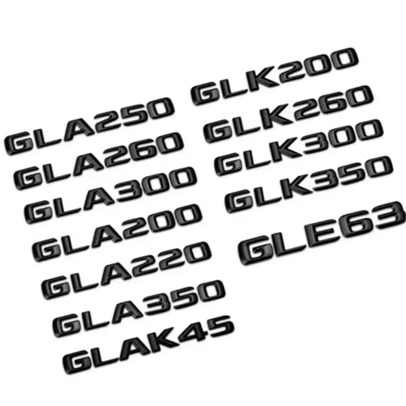 3D Black Letters Fit for Mercedes Benz Car Trunk GLA GLK 200 220 250 280 300 320 350 Logo Emblem Badge Sticker Auto Accessories GLK200
3D Black Letters Fit for Mercedes Benz Car Trunk GLA GLK 200 220 250 280 300 320 350 Logo Emblem Badge Sticker Auto Accessories GLK200