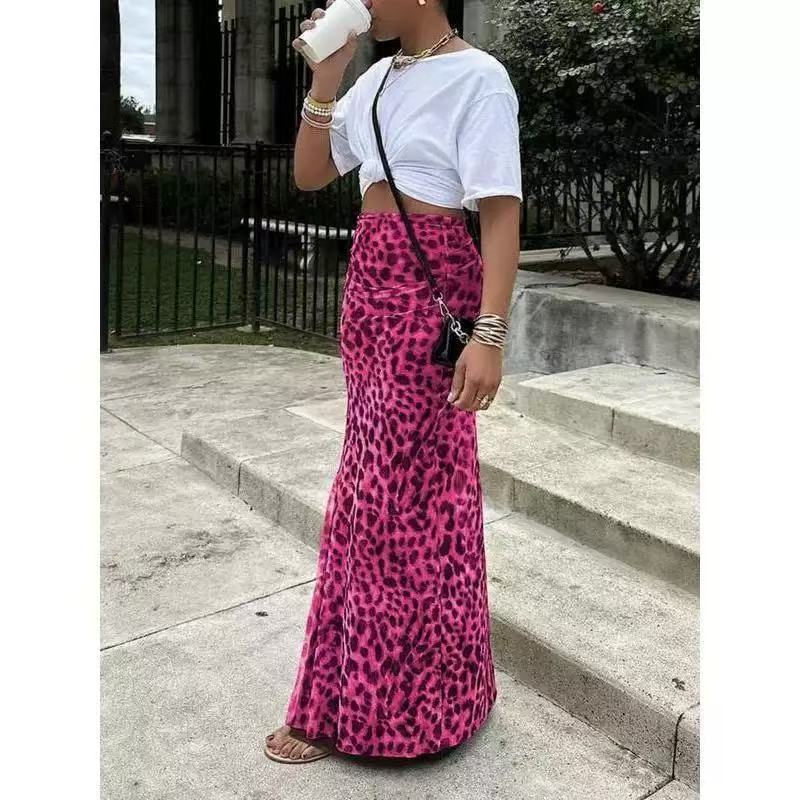 Women s Summer Leopard Print Elegant High-waist Skirt XXL
Women s Summer Leopard Print Elegant High-waist Skirt XXL