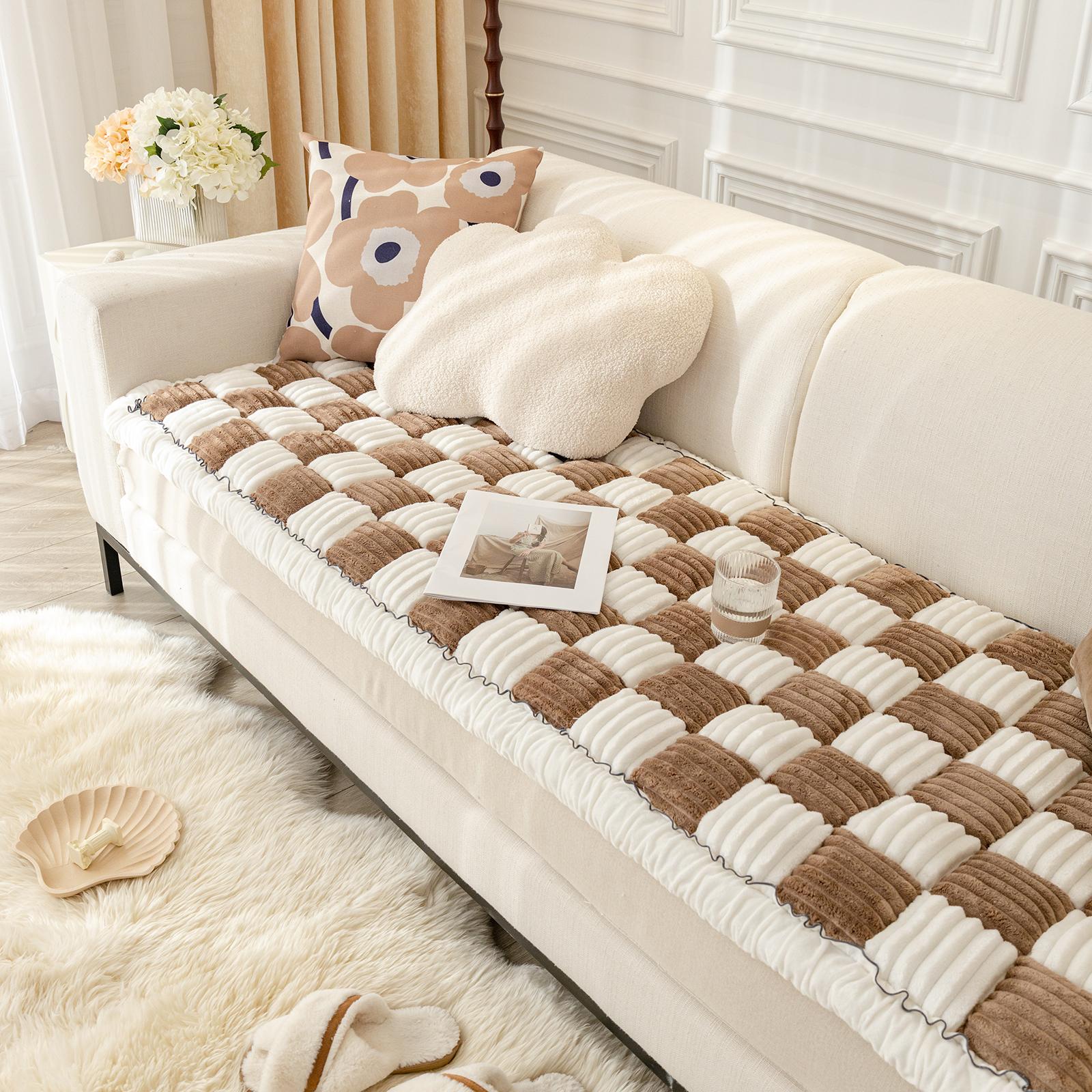 Magic Sofa Cover Thicken Garden Protective Couch Cover Plaid Cream-Coloured Large Plaid Square Pet Mat Bed Flannel Couch Cover 70x150cm світло-коричневого кольору
Magic Sofa Cover Thicken Garden Protective Couch Cover Plaid Cream-Coloured Large Plaid Square Pet Mat Bed Flannel Couch Cover 70x150cm світло-коричневого кольору