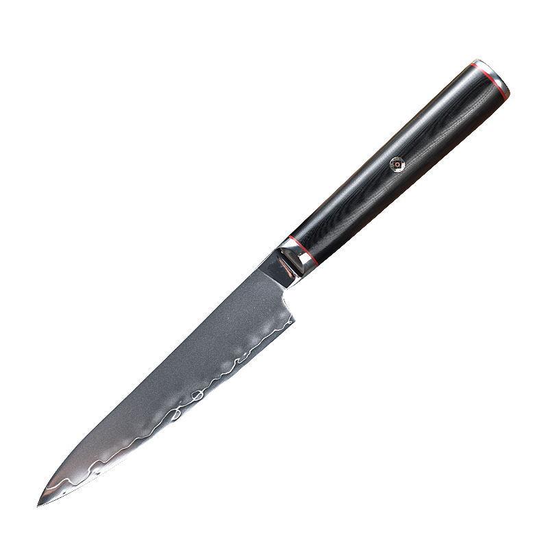 5 Inch Utility Knife 3 Layer Clad Steel Blade Sharp Cleaver Steak Paring Peeling BBQ Kitchen Knives G10 Handle Cooking Tools 5 inch
5 Inch Utility Knife 3 Layer Clad Steel Blade Sharp Cleaver Steak Paring Peeling BBQ Kitchen Knives G10 Handle Cooking Tools 5 inch