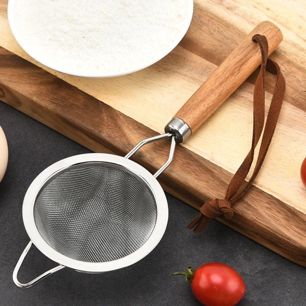 Wooden Handle Juice Tea Strainer 304 Stainless Steel Fishing Spoon Mesh Skimmer Soup Pot 21cm
Wooden Handle Juice Tea Strainer 304 Stainless Steel Fishing Spoon Mesh Skimmer Soup Pot 21cm