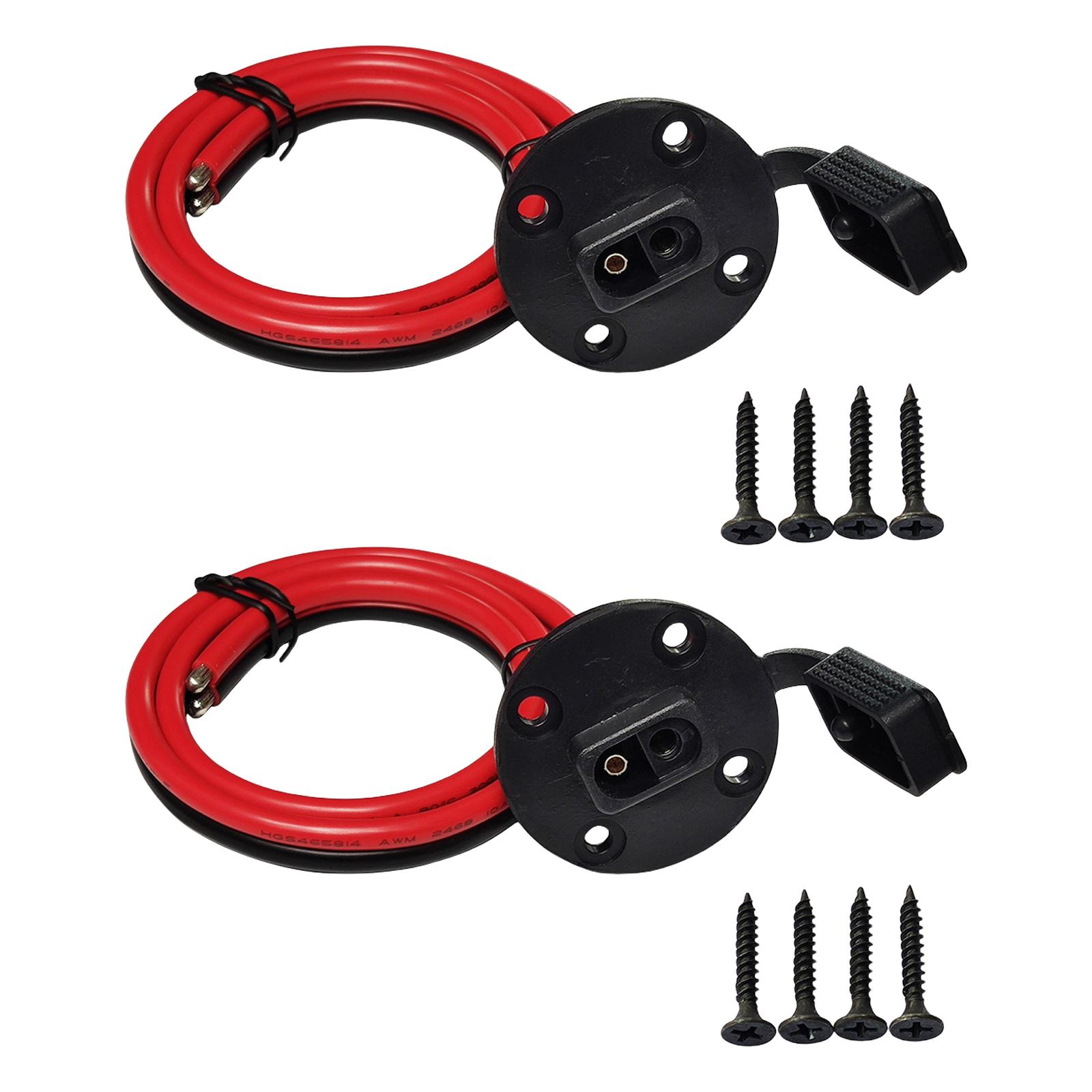 2Pcs Waterproof Harness 12AWG Quick Connectors SAE Connectors Power Socket for Solar Panel Generators Battery Charger 1
2Pcs Waterproof Harness 12AWG Quick Connectors SAE Connectors Power Socket for Solar Panel Generators Battery Charger 1