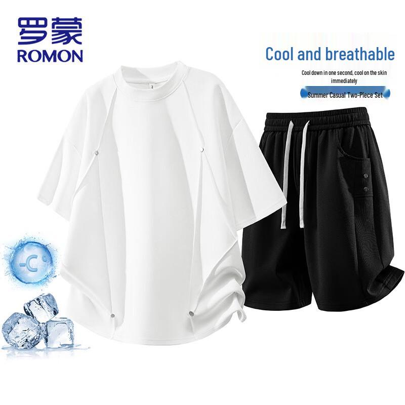 Romon Men s Mamba Cotton Short Sleeve T-Shirt & Shorts Set 7XL
Romon Men s Mamba Cotton Short Sleeve T-Shirt & Shorts Set 7XL