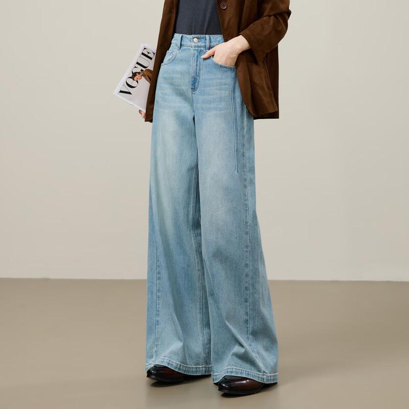 Yiyang Women s Retro Straight-Leg Denim Jeans 28
Yiyang Women s Retro Straight-Leg Denim Jeans 28