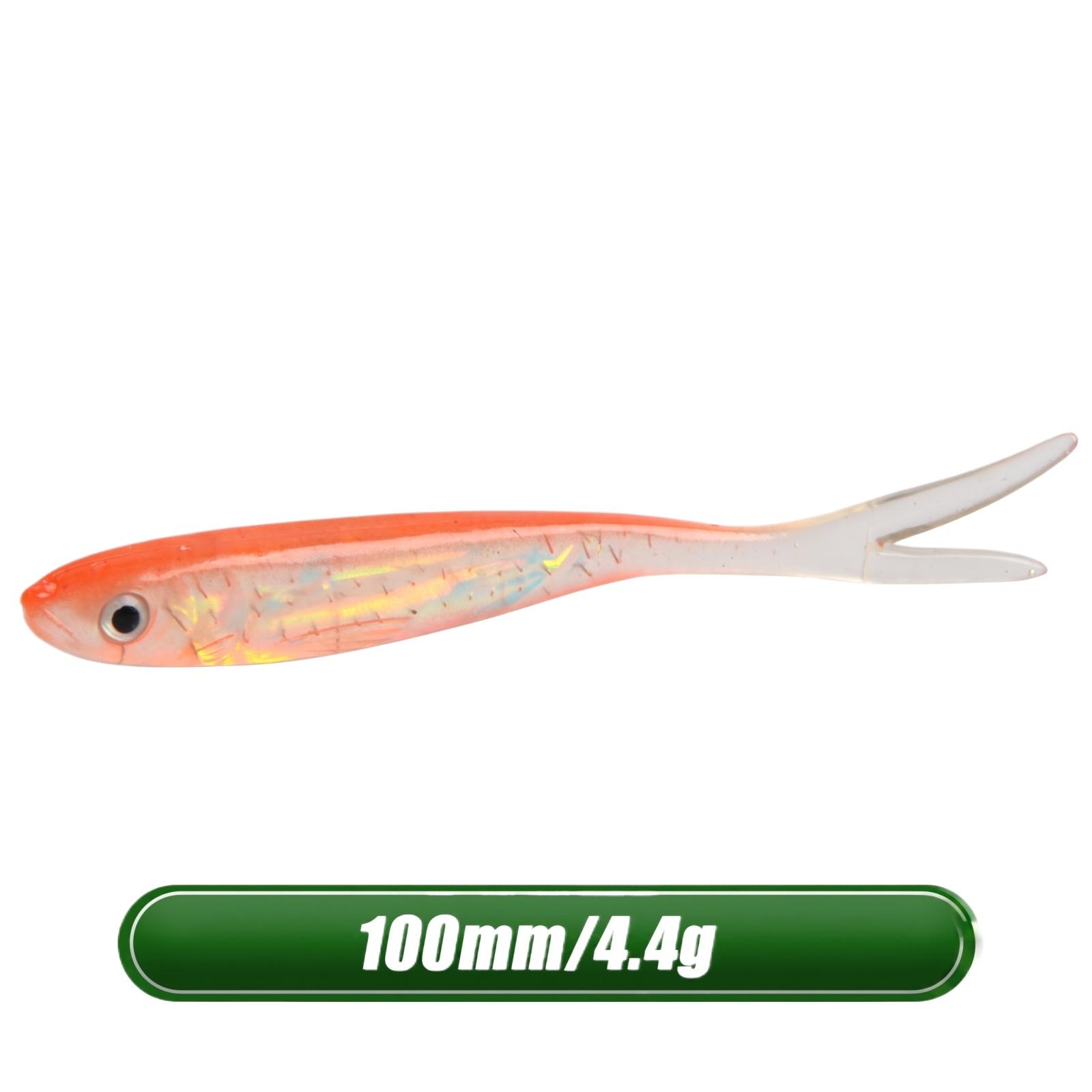 Soft Fishing Lure 10cm Forked Tail Swimbait Realistic Design Flexible Body for Bass Pike Trout Fishing Bait one size оранжевый
Soft Fishing Lure 10cm Forked Tail Swimbait Realistic Design Flexible Body for Bass Pike Trout Fishing Bait one size оранжевый