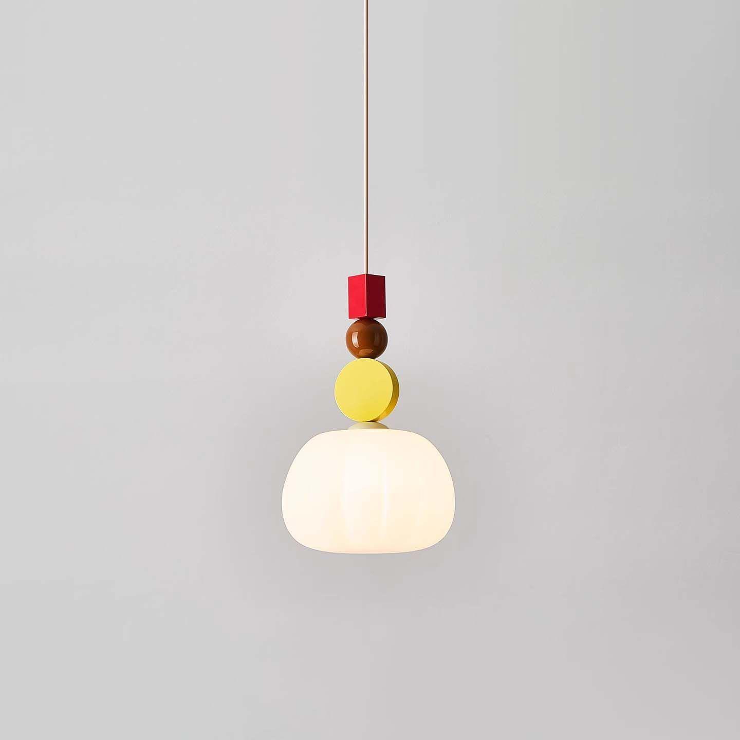 French Cream Dopamine Memphis Pendant Light - Colorful for Bedrooms, Restaurants & Kids Rooms
French Cream Dopamine Memphis Pendant Light - Colorful for Bedrooms, Restaurants & Kids Rooms