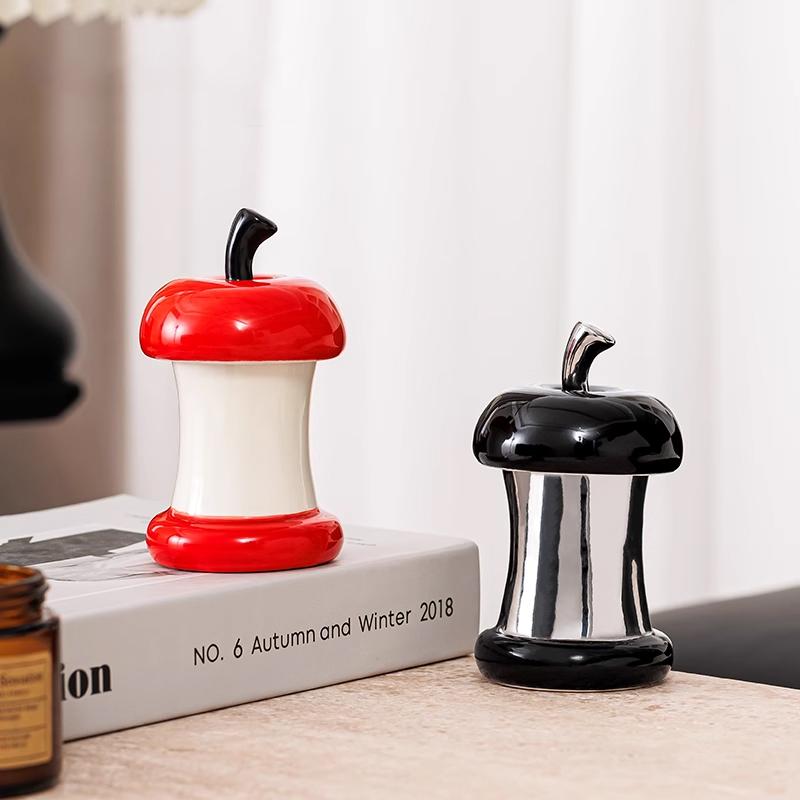 Creative Ceramic Apple Toothpick Box with Lid Dust-proof Apple Toothpick Jar Storage Box Light Luxury Toothpick Tube Ceramic Jar
Creative Ceramic Apple Toothpick Box with Lid Dust-proof Apple Toothpick Jar Storage Box Light Luxury Toothpick Tube Ceramic Jar