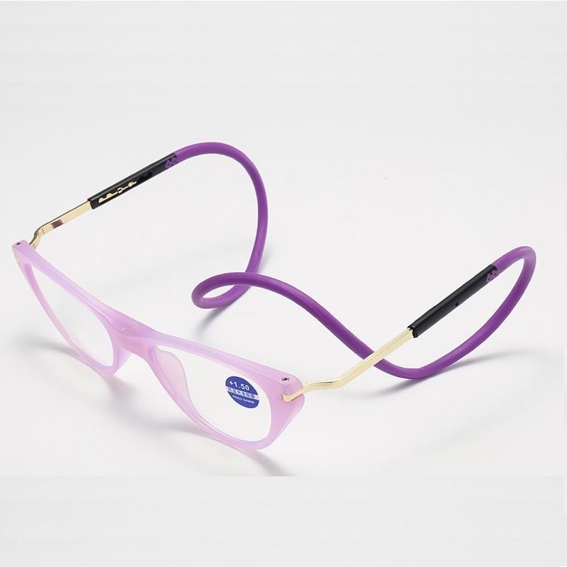 Cat Eyes Magnetic Reading Glasses Hanging Neck Anti-loss Women s Anti-blue Reading glasses Portable Eyewear +1.0~+4.0 +100
Cat Eyes Magnetic Reading Glasses Hanging Neck Anti-loss Women s Anti-blue Reading glasses Portable Eyewear +1.0~+4.0 +100