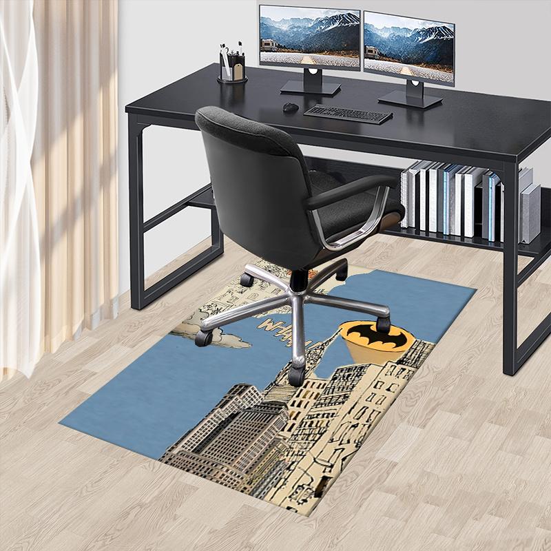 BatmanCityscape Office Carpet Chair Mats, Home Decor Dormitory Floor Protector With Anti-Skid Backing, Large Area Coverage, Christmas Decora 60cm by 90cm
BatmanCityscape Office Carpet Chair Mats, Home Decor Dormitory Floor Protector With Anti-Skid Backing, Large Area Coverage, Christmas Decora 60cm by 90cm