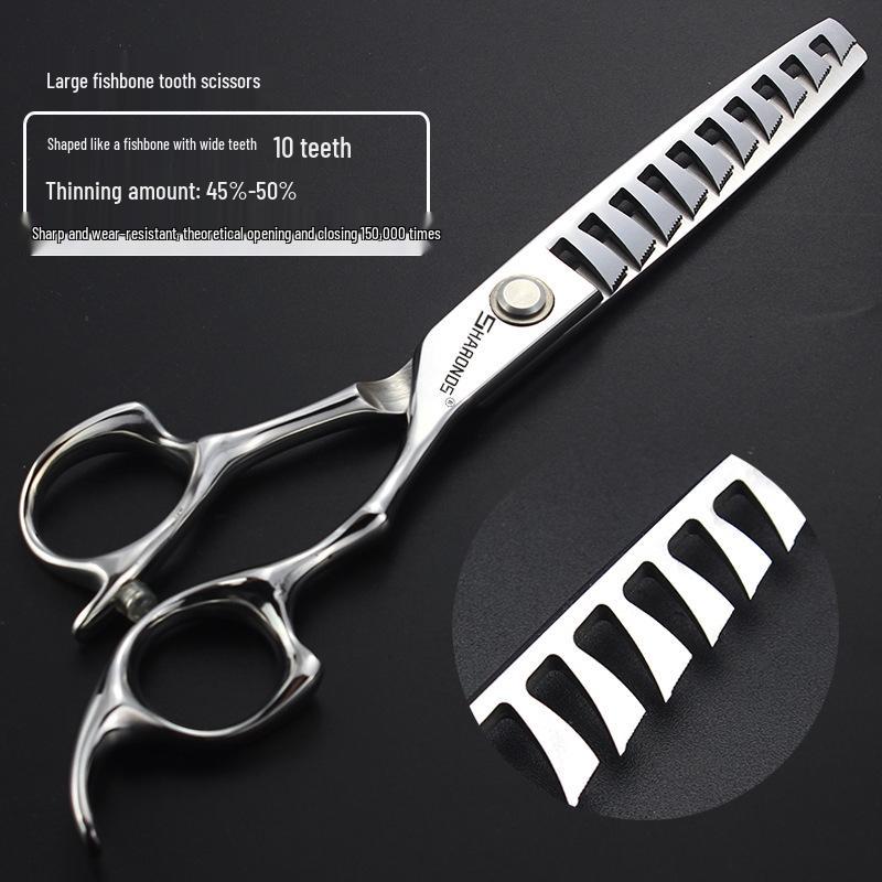 Hairdressing Scissors & Shears: 6.5, 7, 7.5, 8, 9-inch Straight & Notch Tooth Options for Hairdressers & Barbers
Hairdressing Scissors & Shears: 6.5, 7, 7.5, 8, 9-inch Straight & Notch Tooth Options for Hairdressers & Barbers