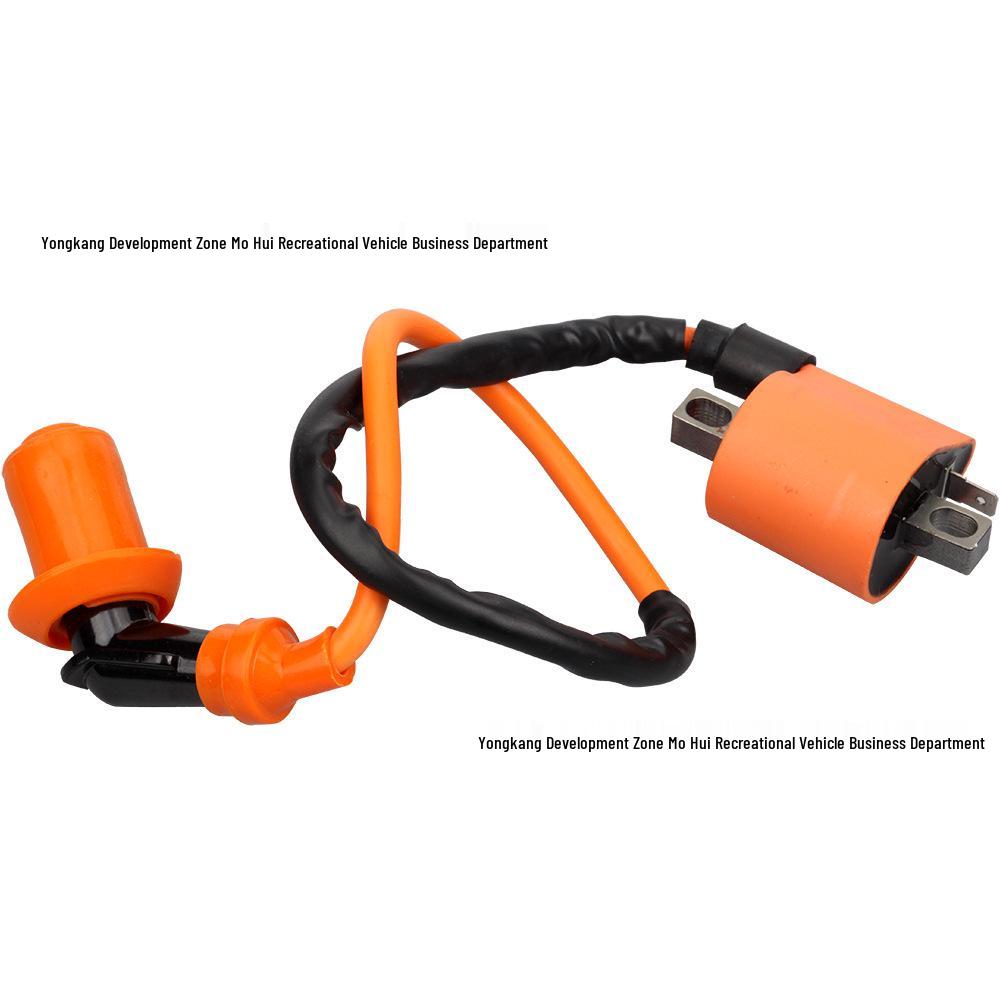 ATV & Off-road Motorcycle High-Voltage Ignition Coil (Orange) for CG125/150/250cc Single Cylinder
ATV & Off-road Motorcycle High-Voltage Ignition Coil (Orange) for CG125/150/250cc Single Cylinder