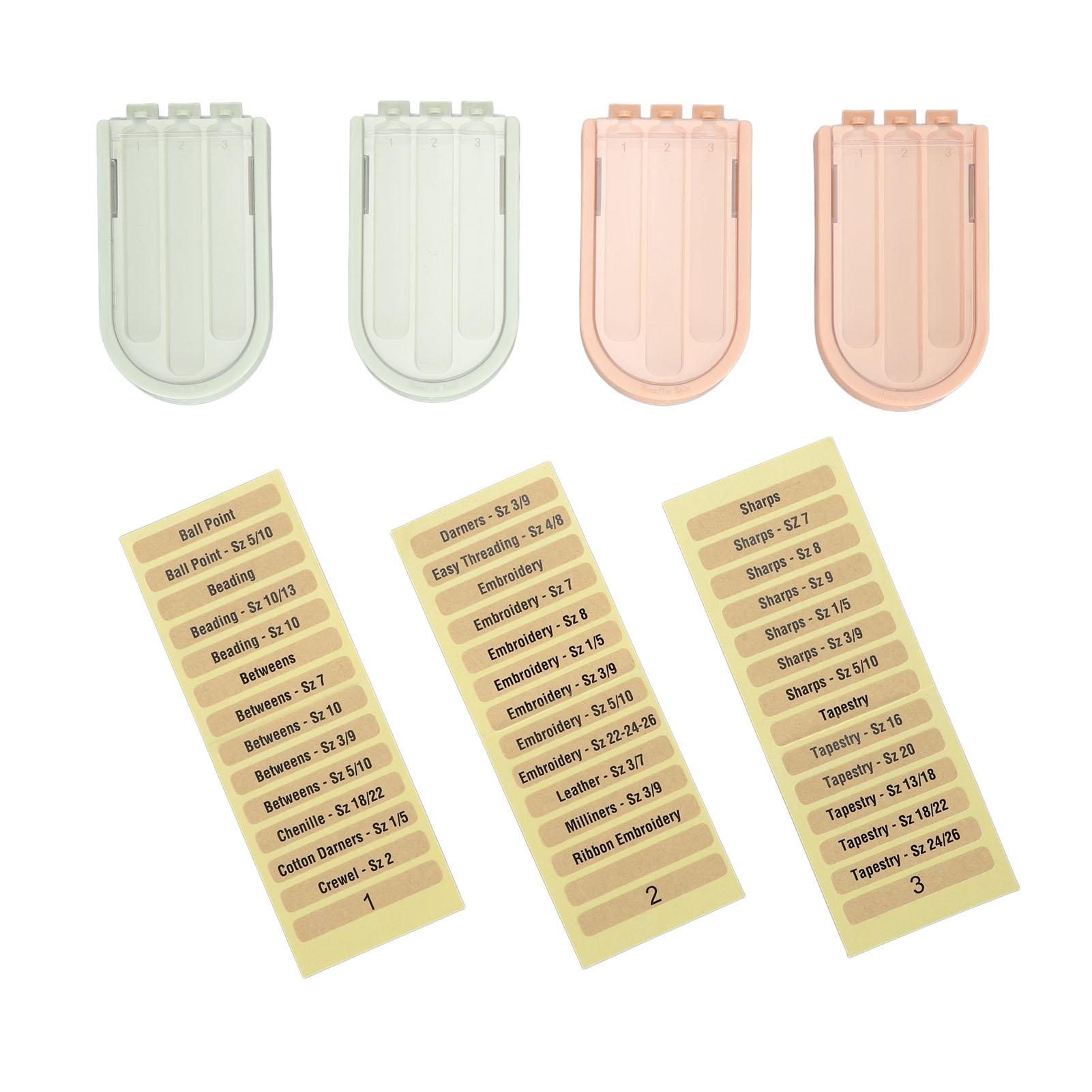 Три відділення для зберігання швейних голок Пластикова шпилька Тримач для зберігання Портативний компактний ручний 2pcs Roseate and 2pcs Green
Три відділення для зберігання швейних голок Пластикова шпилька Тримач для зберігання Портативний компактний ручний 2pcs Roseate and 2pcs Green