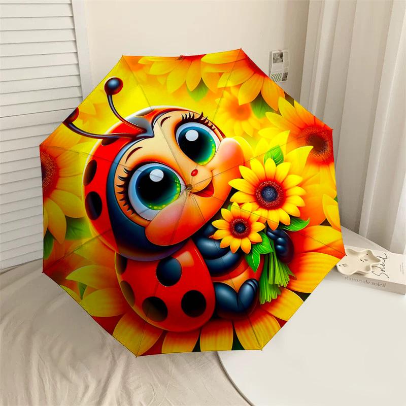 1PC Ladybug Sunflowers Umbrella-8-Rib Reinforced Portable Folding Travel Suitable for All Seasons Outdoor Daily Use-G323
1PC Ladybug Sunflowers Umbrella-8-Rib Reinforced Portable Folding Travel Suitable for All Seasons Outdoor Daily Use-G323