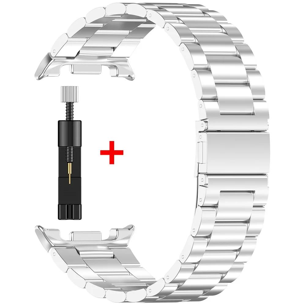 Stainless steel Strap for Samsung Galaxy Watch 8 44mm 40mm 8 Classic 46mm Metal Wristband for Galaxy Watch Ultra 2025 47mm Band Galaxy Watch Ultra серебряный
Stainless steel Strap for Samsung Galaxy Watch 8 44mm 40mm 8 Classic 46mm Metal Wristband for Galaxy Watch Ultra 2025 47mm Band Galaxy Watch Ultra серебряный