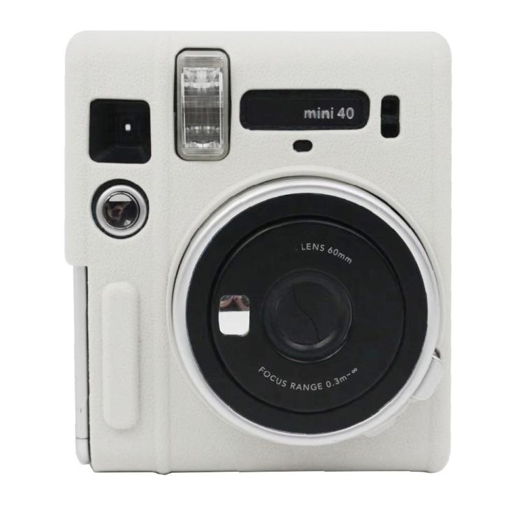 Soft Silicone Protective Case for Fujifilm Instax mini 40 білий
Soft Silicone Protective Case for Fujifilm Instax mini 40 білий