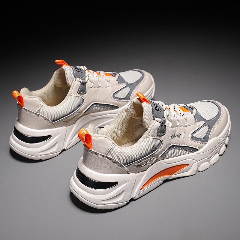 Men s Trendy Korean-Style Casual Dad Shoes with Thick Soles and Height-Boosting Design 42 білий/помаранчевий
Men s Trendy Korean-Style Casual Dad Shoes with Thick Soles and Height-Boosting Design 42 білий/помаранчевий