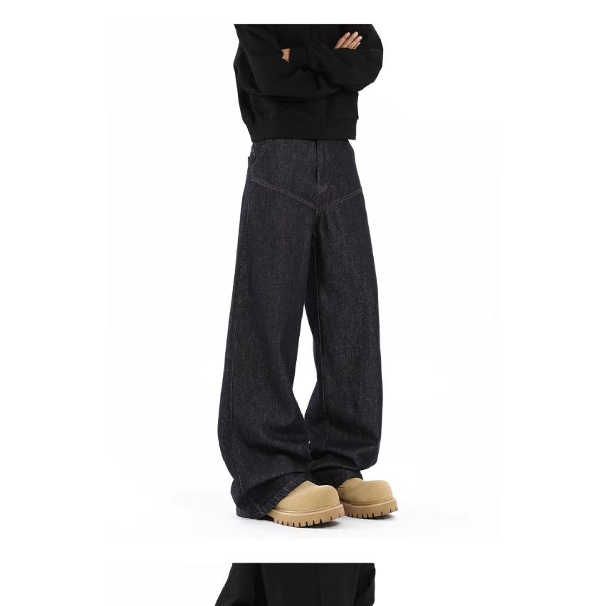 Мужские джинсы Ins Jeans Мужские рваные укороченные брюки Harajuku Straight Leg Весенние модные свободные прямые брюки 3XL темно-синий
Мужские джинсы Ins Jeans Мужские рваные укороченные брюки Harajuku Straight Leg Весенние модные свободные прямые брюки 3XL темно-синий