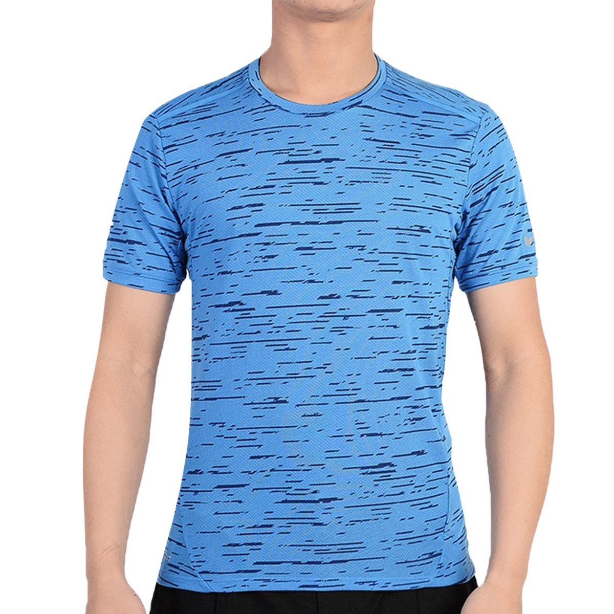 Nike Dri-Fit Breathable Round Neck Casual Short Sleeve T-Shirt Men Tops Blue 800809-435 M
Nike Dri-Fit Breathable Round Neck Casual Short Sleeve T-Shirt Men Tops Blue 800809-435 M