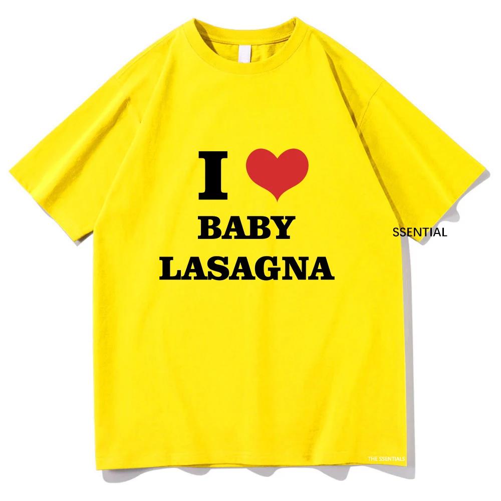 I Love Baby Lasagna Tshirt 2024 Funny MenWomen Clothing Harajuku Tshirt Unisex Vintage Cotton Tops Streetwear Graphic T Shirts 4XL
I Love Baby Lasagna Tshirt 2024 Funny MenWomen Clothing Harajuku Tshirt Unisex Vintage Cotton Tops Streetwear Graphic T Shirts 4XL