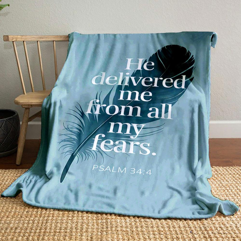 Feather Print Bible Verse Blanket Printed Blanket for Living Room Bed Couch lunch break Soft Cozy Blanket for Friend s festival Gift 80cm x 120cm
Feather Print Bible Verse Blanket Printed Blanket for Living Room Bed Couch lunch break Soft Cozy Blanket for Friend s festival Gift 80cm x 120cm