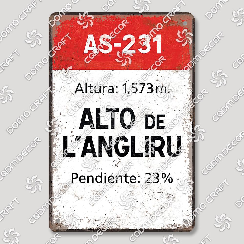 Retro Cycling Race Landmark Plaque Tin Sign, France Austria Italy Alpe Poster Metal Plates, Bar Club Garage Home Wall Art Decor 20x30cm(7.8x11.8inch)
Retro Cycling Race Landmark Plaque Tin Sign, France Austria Italy Alpe Poster Metal Plates, Bar Club Garage Home Wall Art Decor 20x30cm(7.8x11.8inch)