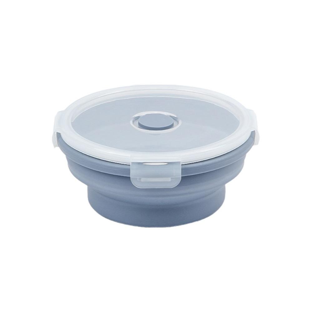 with Lids Foldable Silicone Lunch Box Solid Colors Silicone Collapsible Bowl Food Storage 550ml синий
with Lids Foldable Silicone Lunch Box Solid Colors Silicone Collapsible Bowl Food Storage 550ml синий