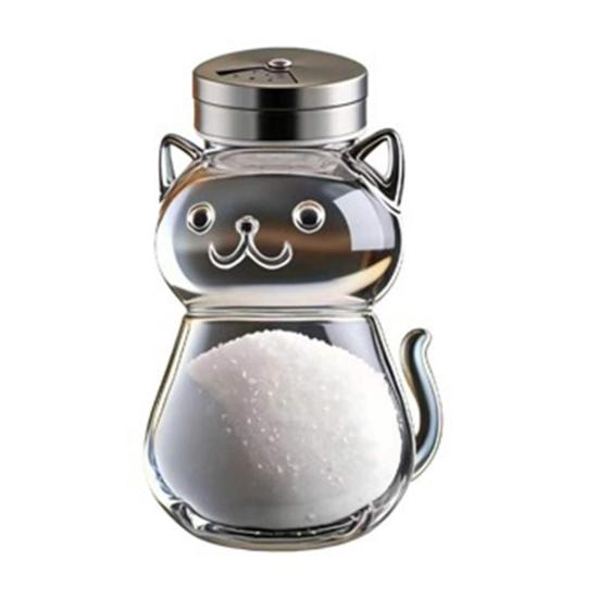 Salt And Pepper Shakers with Stainless Steel Lids Reusable Spice Jars Clear Easy-Fill Spice Storage Organizer for Kitchen Camping BBQ Cat
Salt And Pepper Shakers with Stainless Steel Lids Reusable Spice Jars Clear Easy-Fill Spice Storage Organizer for Kitchen Camping BBQ Cat