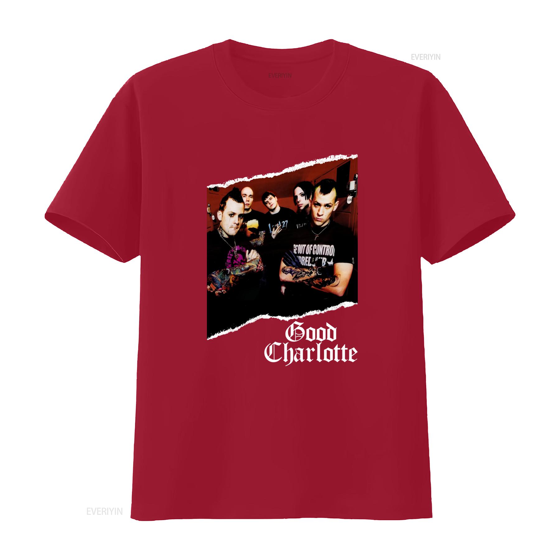 GOOD CHARLOTTE Black 100 Cotton Full Size S To 4XL Band T Shirt vintage Washed Breathable Casual designer clothes Stretched S
GOOD CHARLOTTE Black 100 Cotton Full Size S To 4XL Band T Shirt vintage Washed Breathable Casual designer clothes Stretched S