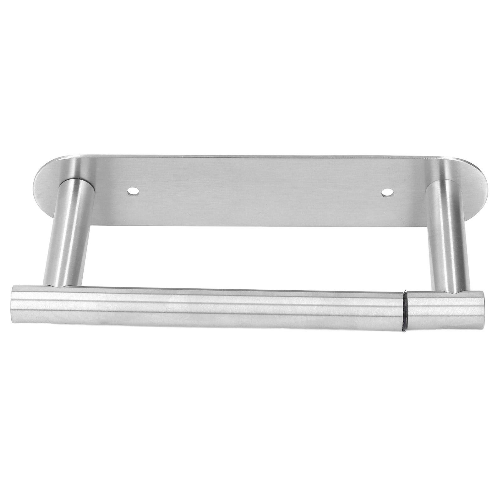 Toilet Paper Holder Multifunctional Rustproof 304 Stainless Steel Wall Mount Toilet Tissue Roll Holder for Kitchen Type 1
Toilet Paper Holder Multifunctional Rustproof 304 Stainless Steel Wall Mount Toilet Tissue Roll Holder for Kitchen Type 1