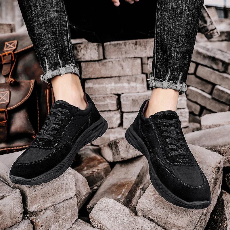 Men s shoes autumn casual leather shoes sports trendy shoes men s retro board shoes 37 чёрный
Men s shoes autumn casual leather shoes sports trendy shoes men s retro board shoes 37 чёрный