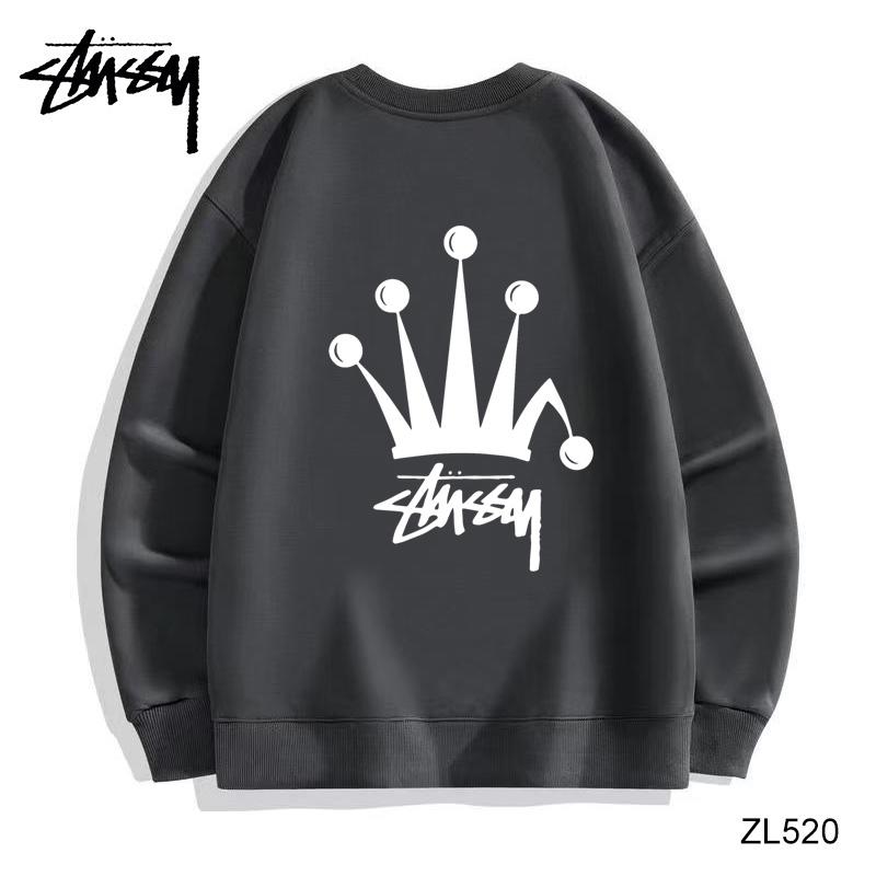 Stussy 2023, новый зимний хлопковый флисовый свитер с открытыми плечами, теплый флисовый свитер с круглым вырезом Stussy, свитер для пары с принтом логотипа Короны
Stussy 2023, новый зимний хлопковый флисовый свитер с открытыми плечами, теплый флисовый свитер с круглым вырезом Stussy, свитер для пары с принтом логотипа Короны