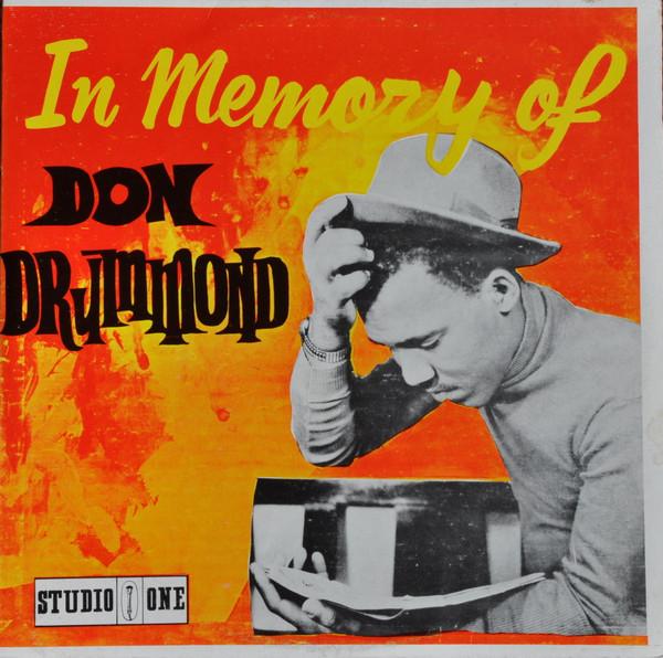 LP Record DON DRUMMOND - In Memory Of Don Drummond CSL8021 Studio One Jamaica Reggae, Ska & Dub Used
LP Record DON DRUMMOND - In Memory Of Don Drummond CSL8021 Studio One Jamaica Reggae, Ska & Dub Used
