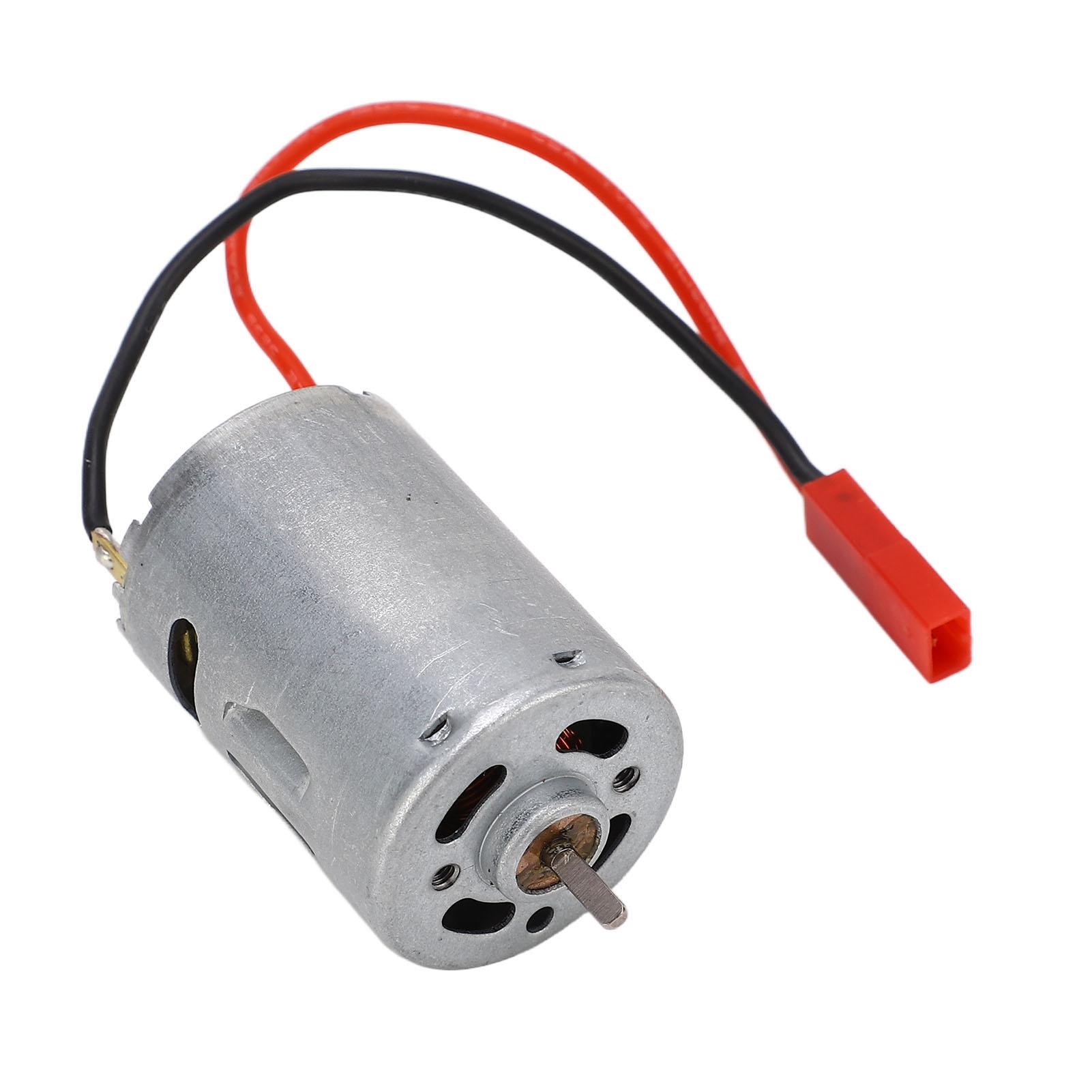 380 Bushed Motor JST Female Plug Low Noise High Efficiency Fast Heat Dissipation for 1/18 RC Cars
380 Bushed Motor JST Female Plug Low Noise High Efficiency Fast Heat Dissipation for 1/18 RC Cars