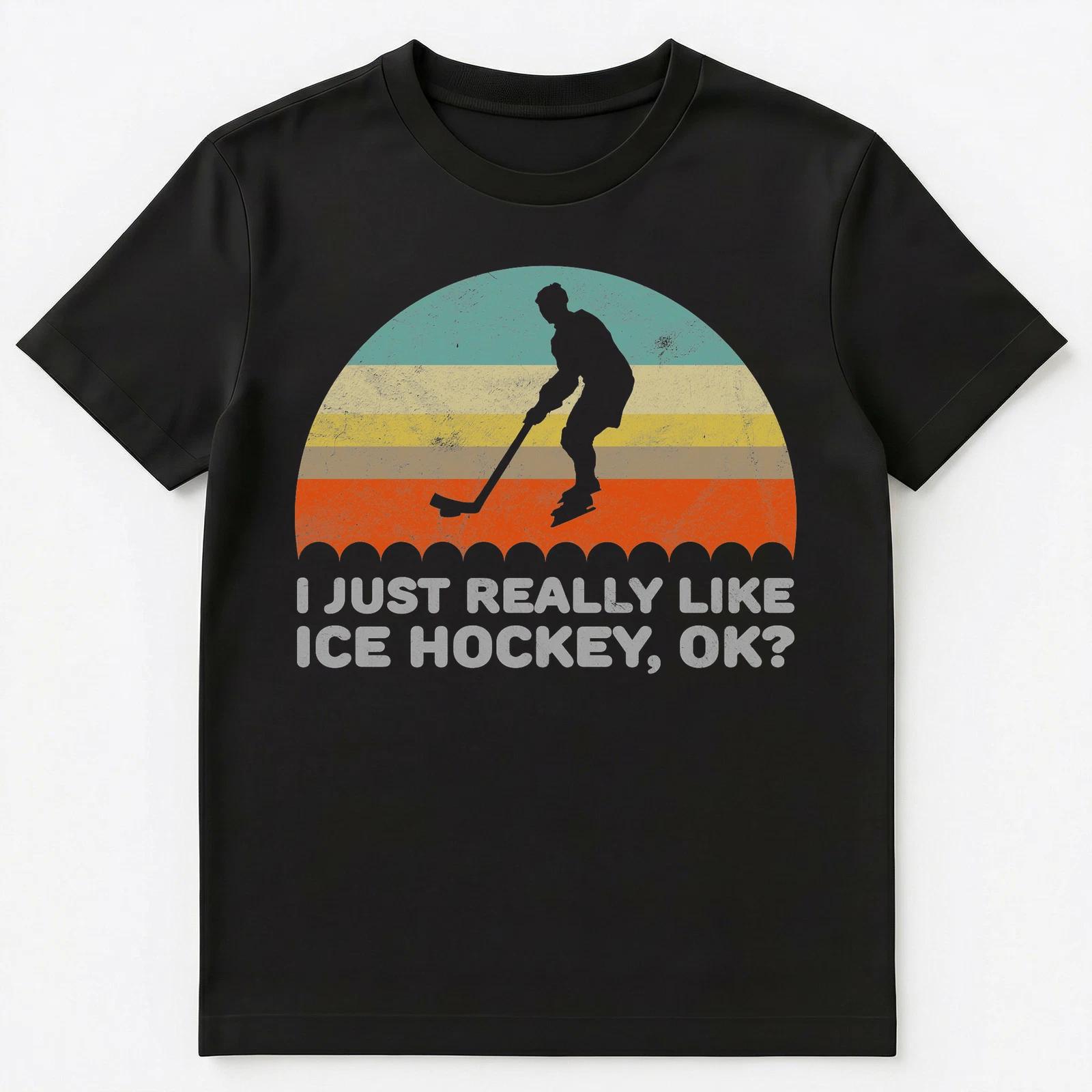 Funny I Just Really Like Ice Hockey Ok Unisex T-Shirt 2XL
Funny I Just Really Like Ice Hockey Ok Unisex T-Shirt 2XL