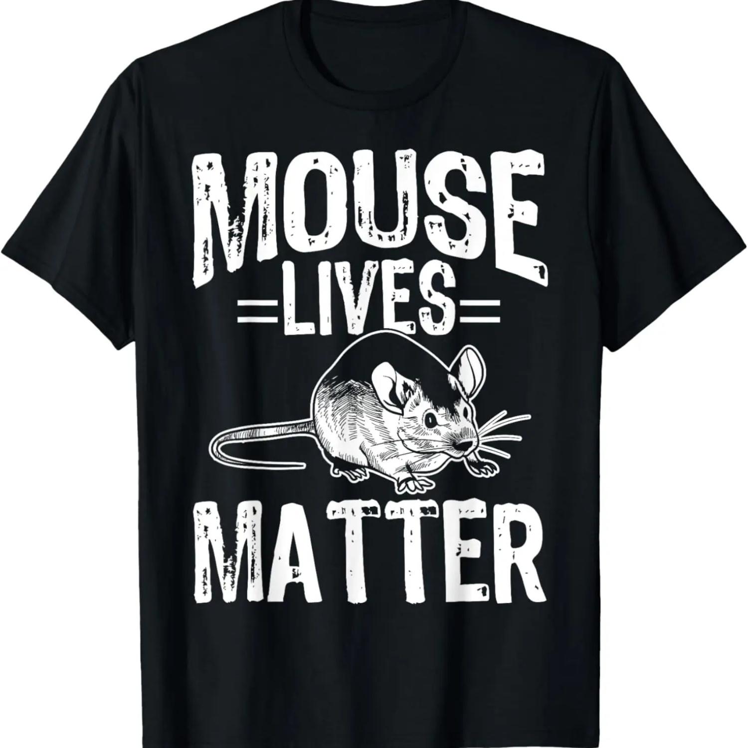 Funny Mice Design Mouse Lives Matter T-Shirt S
Funny Mice Design Mouse Lives Matter T-Shirt S