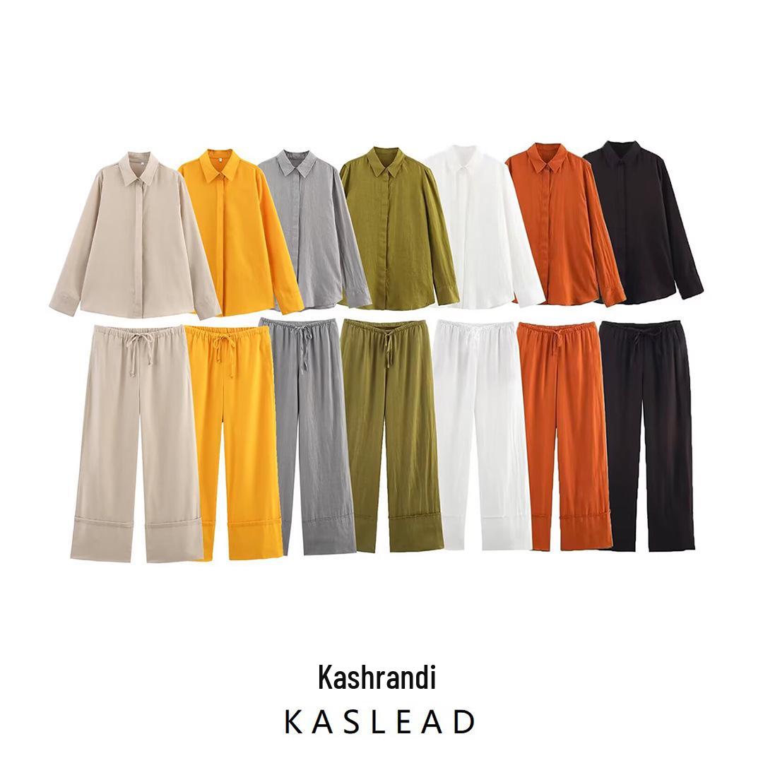 Spring 2025 Women s Fashion: European & American Style Linen Shirt and Casual Long Pants Medium
Spring 2025 Women s Fashion: European & American Style Linen Shirt and Casual Long Pants Medium