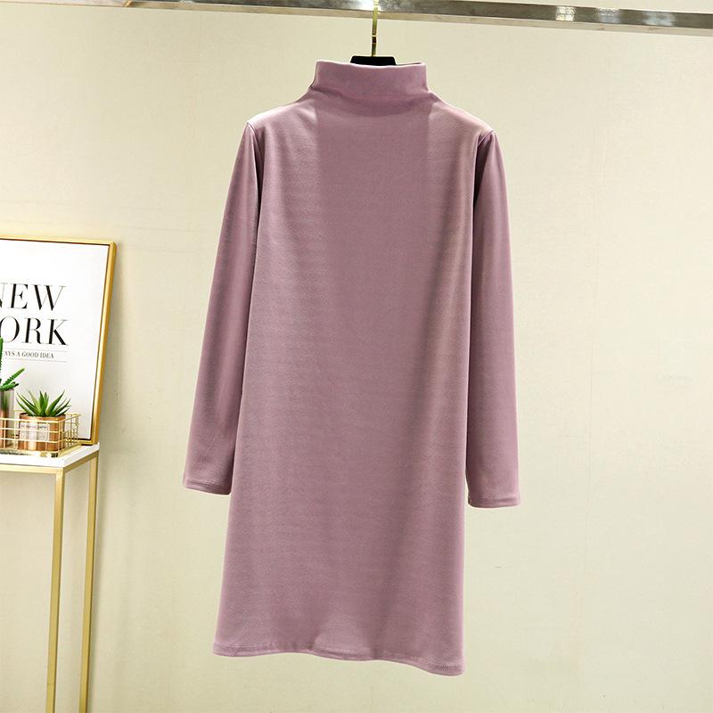 Women s Winter High-Neck Velvet Long-Sleeve Dress/Nightgown L
Women s Winter High-Neck Velvet Long-Sleeve Dress/Nightgown L