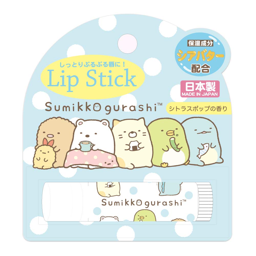 Santan Character Lipstick Citrus 2g Lip Balm 6, Sumikkogurashi, Scent,
Santan Character Lipstick Citrus 2g Lip Balm 6, Sumikkogurashi, Scent,