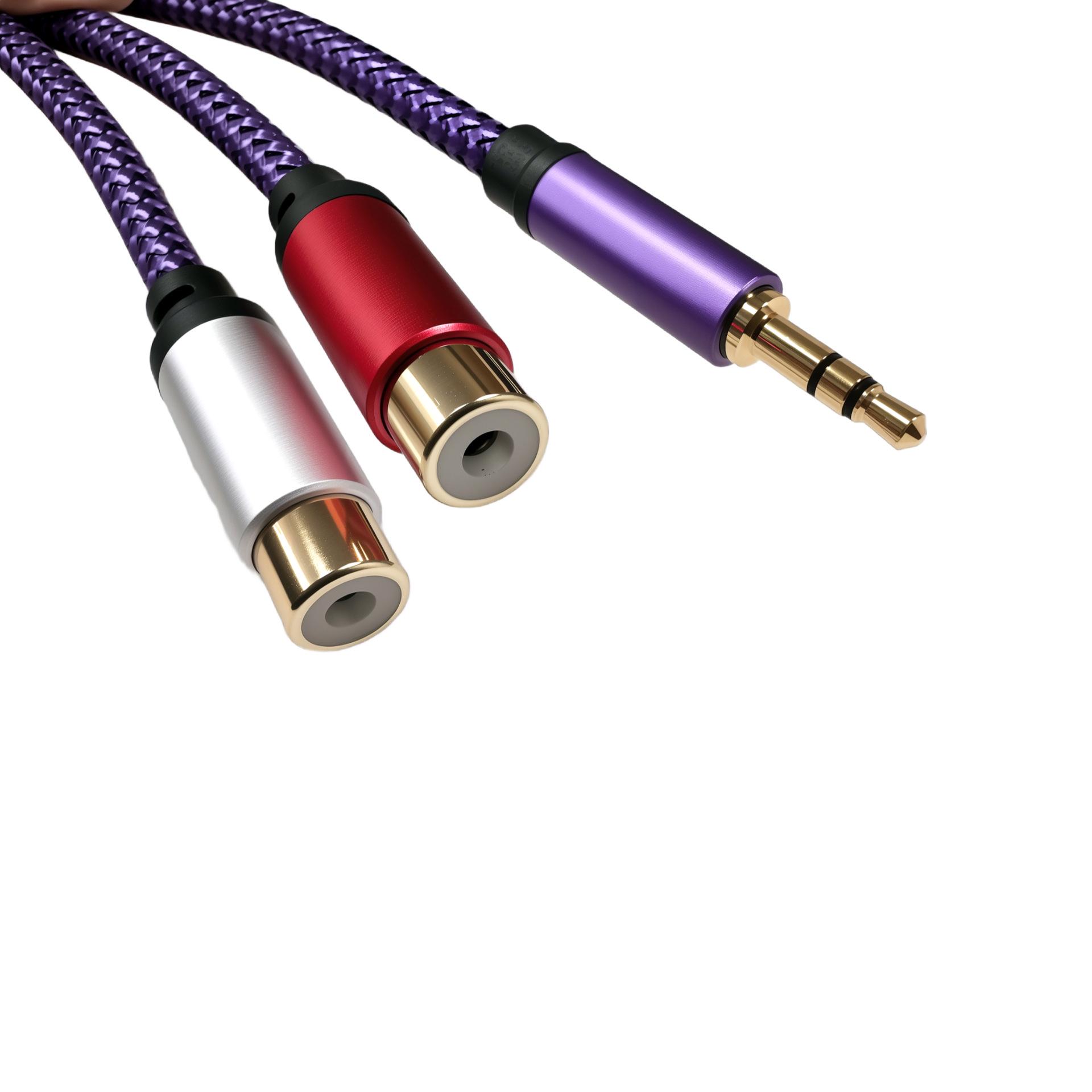 Dual 3.5mm AUX to RCA Audio Splitter Cable for Amplifiers & TV Speakers 0.5 meter
Dual 3.5mm AUX to RCA Audio Splitter Cable for Amplifiers & TV Speakers 0.5 meter