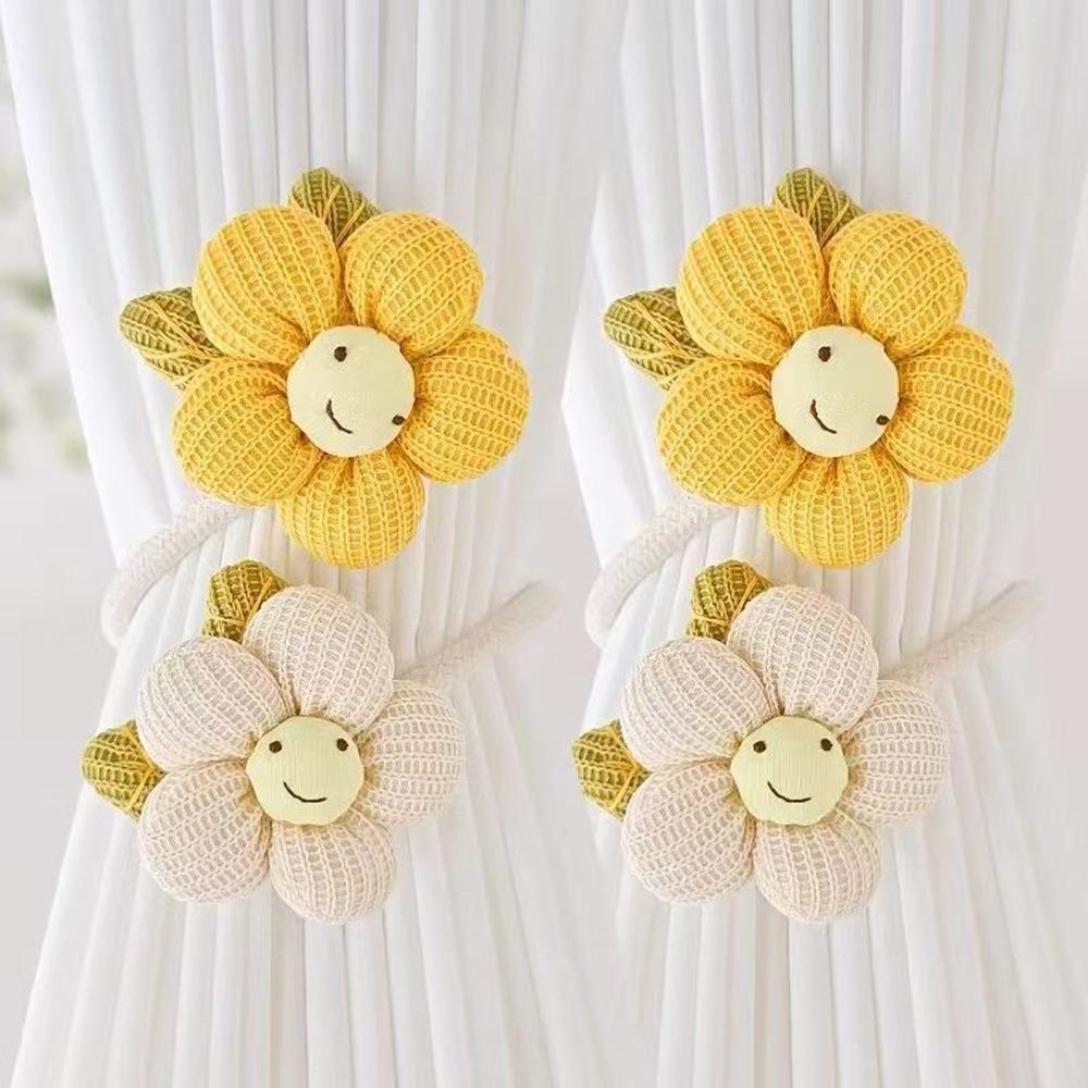 Застібка для штор у формі квітки без пробивання, тримач для штор для спальні, пряжки для віконних штор, вітальня
Застібка для штор у формі квітки без пробивання, тримач для штор для спальні, пряжки для віконних штор, вітальня