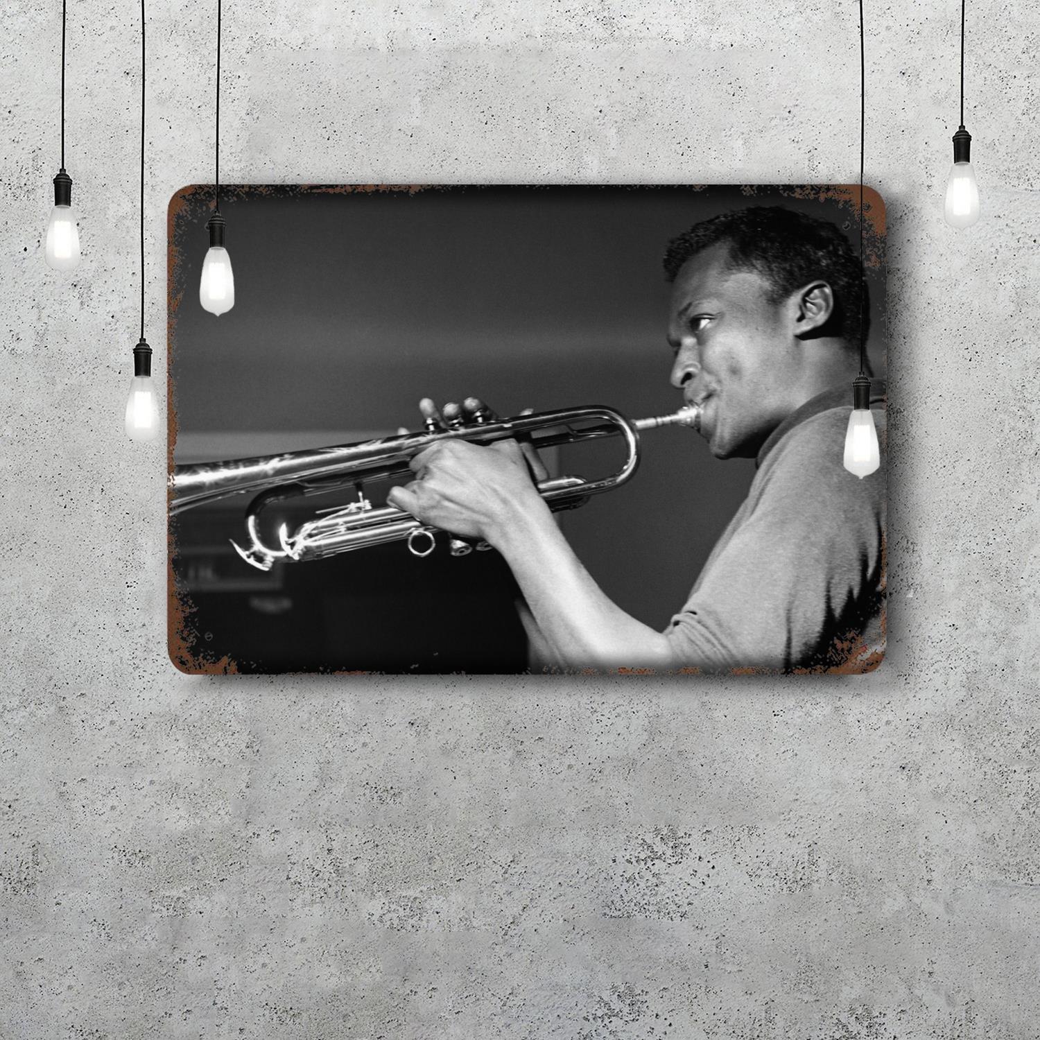 Miles Davis Vintage Metal Tin Signs Posters Decor Retro Metal Plaque Wall Art Decor for Garage Bar 20x30cm(7.8x11.8inch)
Miles Davis Vintage Metal Tin Signs Posters Decor Retro Metal Plaque Wall Art Decor for Garage Bar 20x30cm(7.8x11.8inch)