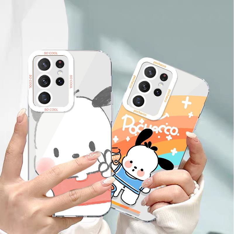 Samsung A31/A32/S23 Transparent Phone Case with Rainbow Pacha Dog & Angel Eye Design for Full Lens Cover Protection. Samsung S21 FE
Samsung A31/A32/S23 Transparent Phone Case with Rainbow Pacha Dog & Angel Eye Design for Full Lens Cover Protection. Samsung S21 FE