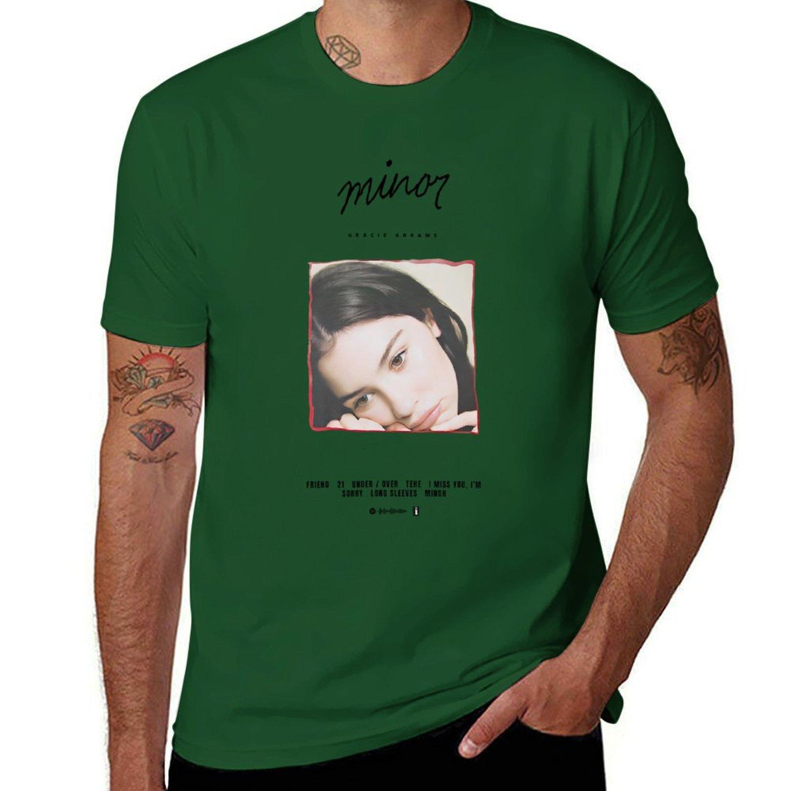 Gracie Abrams Minor Tshirt sweat quick drying sports fans Short sleeve tee Tshirts for men cotton 4XL
Gracie Abrams Minor Tshirt sweat quick drying sports fans Short sleeve tee Tshirts for men cotton 4XL