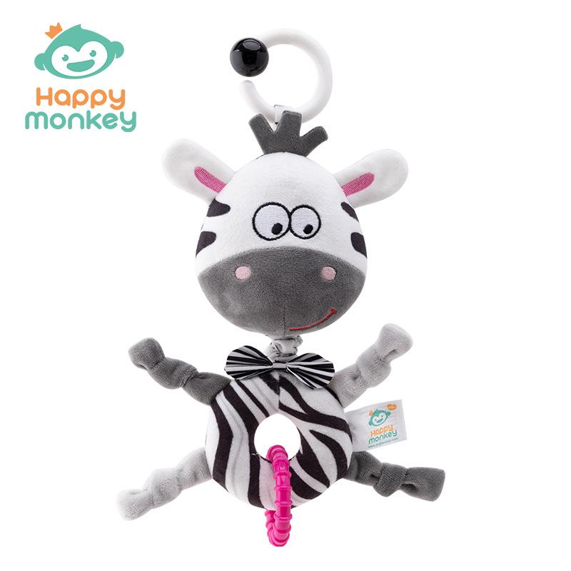 Мобиль для новорожденного с музыкой и кольцом для дергания: Успокаивающая плюшевая игрушка для кроватки, коляски или автомобиля (0-1 год)
Мобиль для новорожденного с музыкой и кольцом для дергания: Успокаивающая плюшевая игрушка для кроватки, коляски или автомобиля (0-1 год)