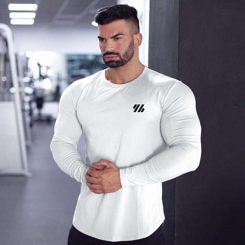 Muscleguys Men Running Slim Fit T-shirt Long sleeves Sports Tees Gym Fitness Sweatshirt Male Jogging Tracksuit Cotton Athletic Shirt Tops XXL білий
Muscleguys Men Running Slim Fit T-shirt Long sleeves Sports Tees Gym Fitness Sweatshirt Male Jogging Tracksuit Cotton Athletic Shirt Tops XXL білий