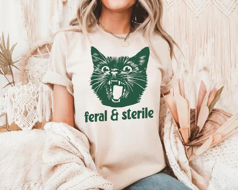 2026 New Stray Cat and Spayed Cat Tshirt Funny Hysterectomy FeUnisex Tshirt HighQuality Tshirt for Both Unisexs Clothing Summer 4XL
2026 New Stray Cat and Spayed Cat Tshirt Funny Hysterectomy FeUnisex Tshirt HighQuality Tshirt for Both Unisexs Clothing Summer 4XL