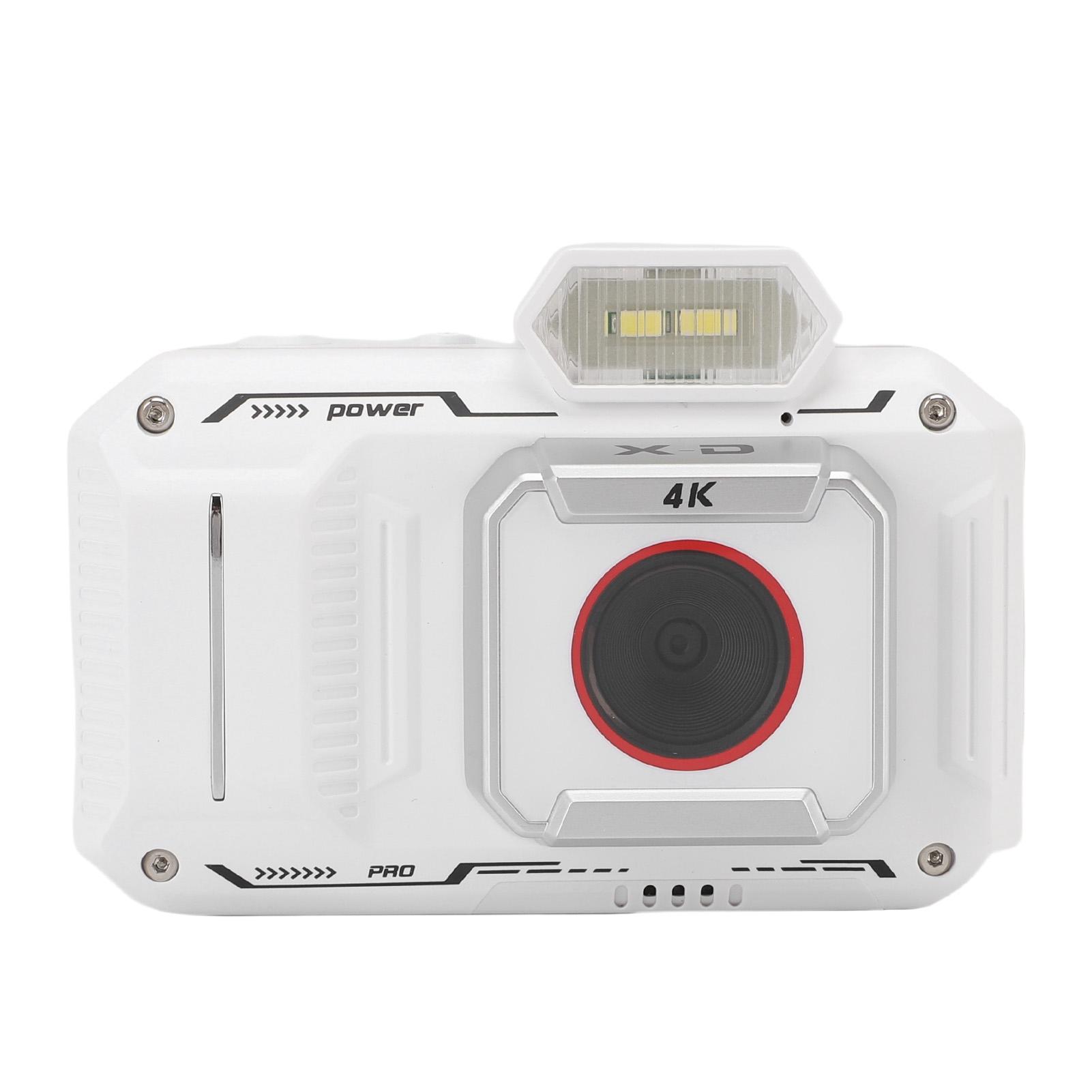 4K Digital Camera Auto Focus 65MP Vlog Camera with 18x Digital Zoom LED Flash 2.88 Inch HD Screen білий
4K Digital Camera Auto Focus 65MP Vlog Camera with 18x Digital Zoom LED Flash 2.88 Inch HD Screen білий