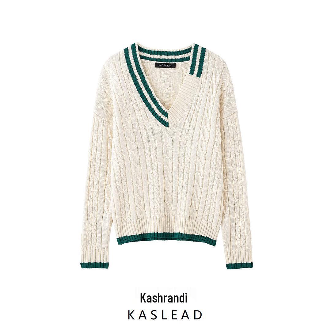 2025 Spring Women s Asymmetrical V-Neck Knit Top with Long Sleeves - European & American Style S білий
2025 Spring Women s Asymmetrical V-Neck Knit Top with Long Sleeves - European & American Style S білий
