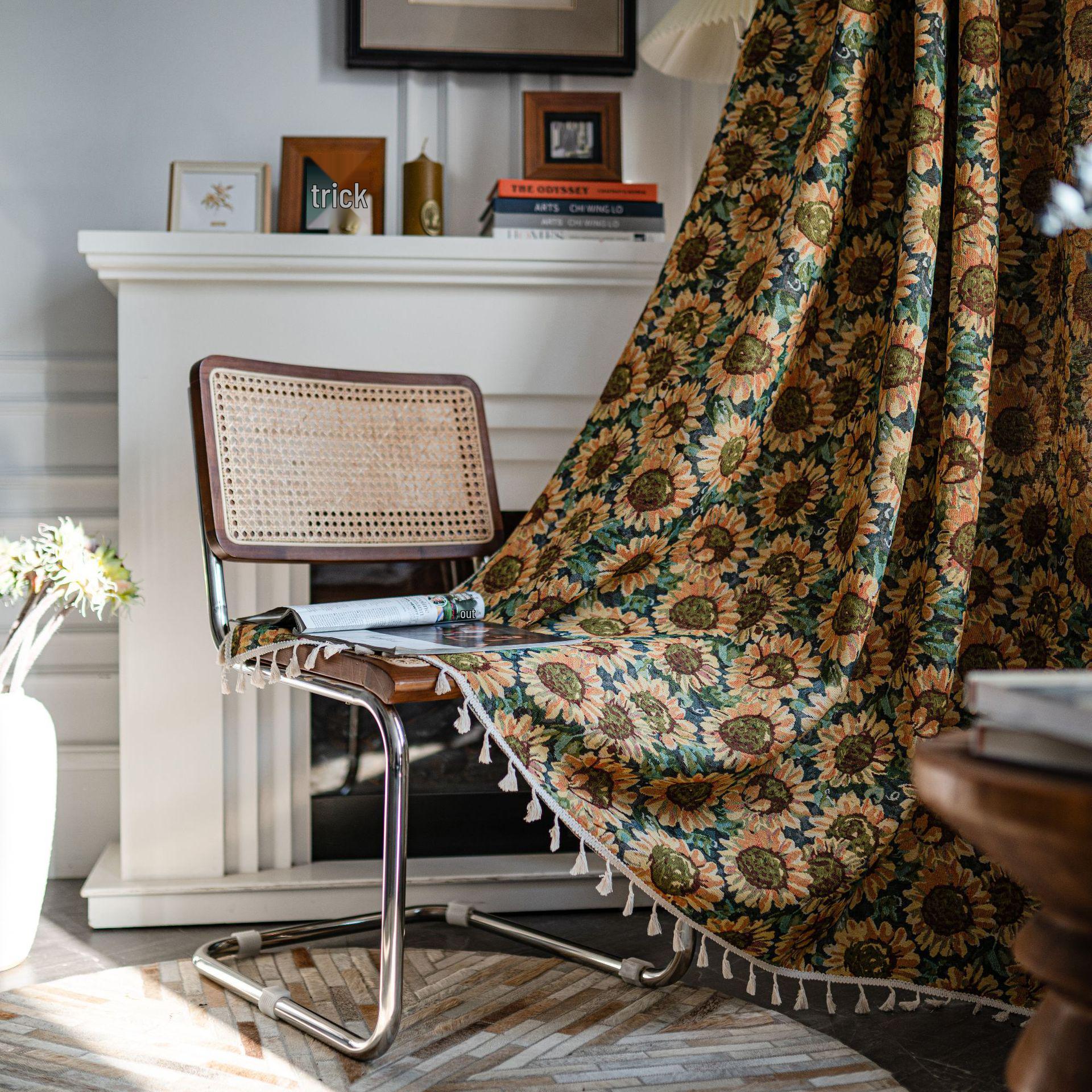 Imanki Подсолнух Жаккардовые Кисточки Шторы - Полузатемняющие Кухонные Шторы для Эркерного Окна 150x200 cm
Imanki Подсолнух Жаккардовые Кисточки Шторы - Полузатемняющие Кухонные Шторы для Эркерного Окна 150x200 cm