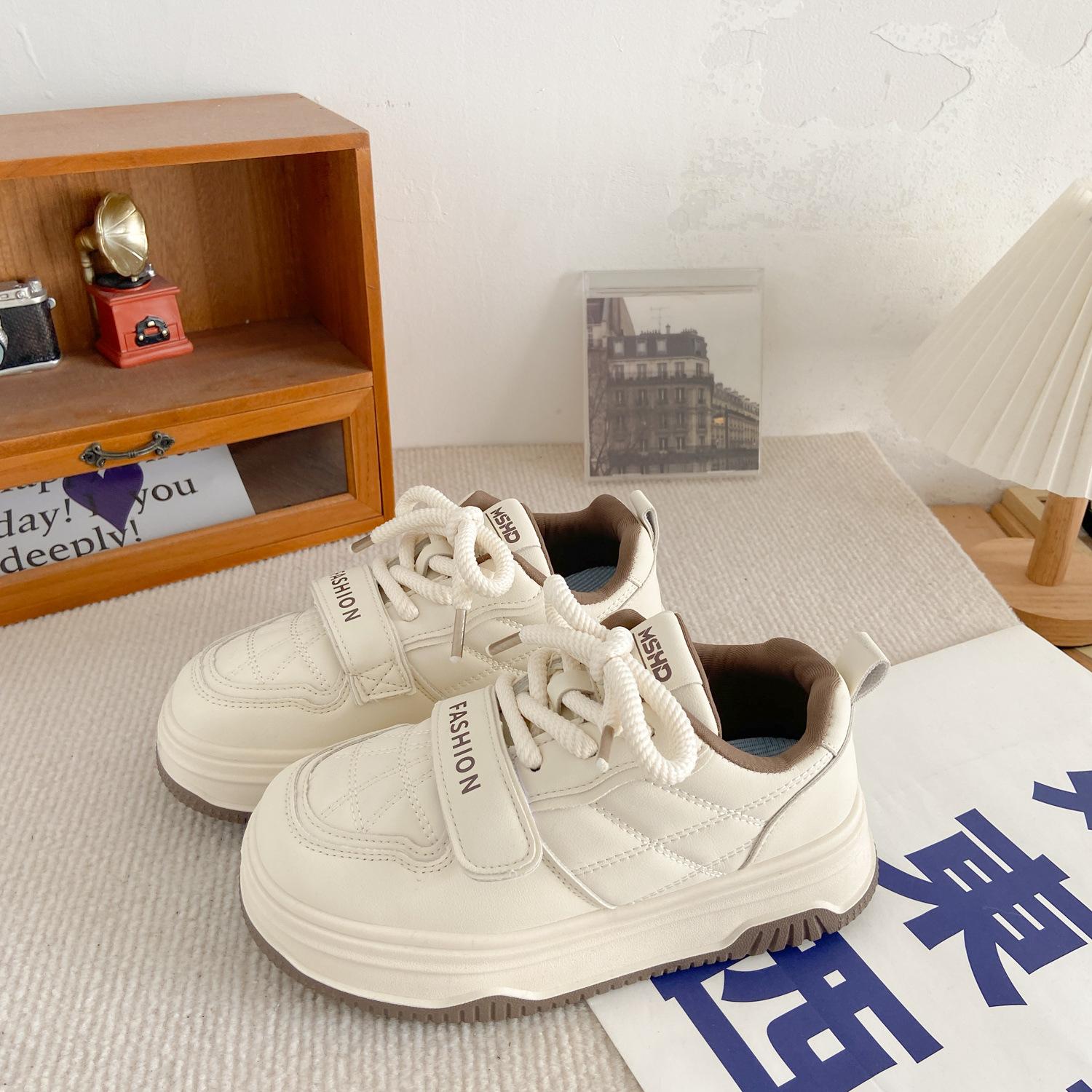 K819 thick-soled bread little white shoes female students niche cute round head 2024 new ins tide heightening board shoes 35 бежевый
K819 thick-soled bread little white shoes female students niche cute round head 2024 new ins tide heightening board shoes 35 бежевый